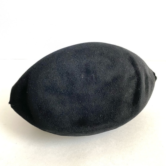 Vintage 50s 60s Morris Moskowitz Velvet Evening Bag Mini Black Top Handle Purse - Picture 6 of 10